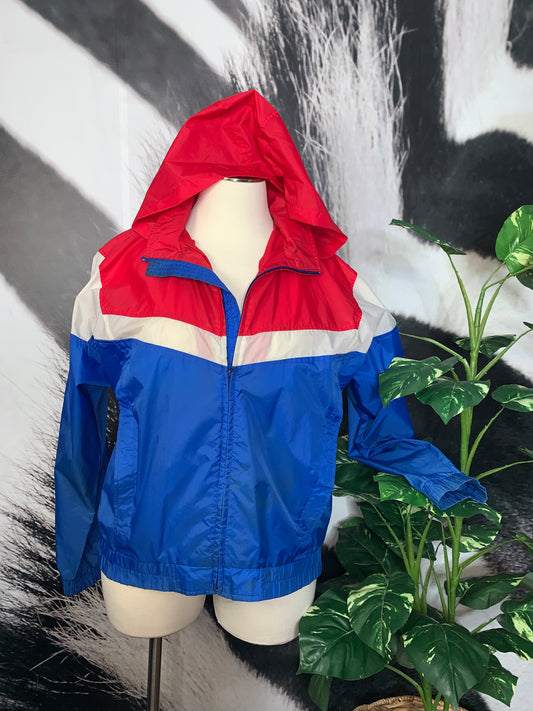 90’s Retro Red, Wht, Blue jacket